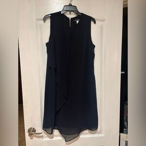 Covington Navy Sleeveless Mini Dress